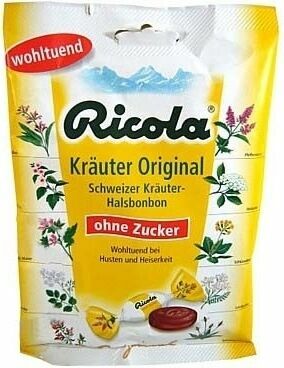 RICOLA Kräuter original - bonbóny směs 13 bylin 75g porovnat ceny