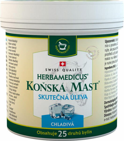 Herbamedicus Koňská mast chladivá 250ml porovnat ceny