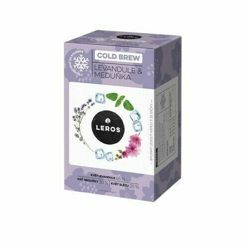 LEROS Cold brew levandule&meduňka n.s.20x1g porovnat ceny