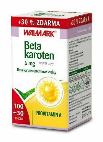 Walmark Beta karoten 100+30 tobolek porovnat ceny
