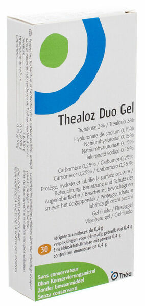 Thealoz Duo Gel 30x0.4g porovnat ceny