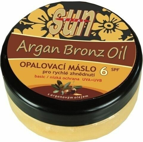 Sun Vivaco SUN Bronz Opalovací máslo SPF 6 s argan.olejem 200ml porovnat ceny