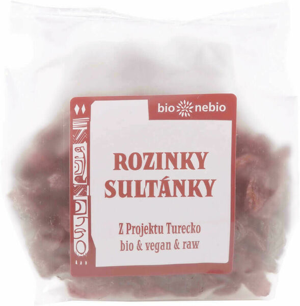 Bio nebio  bio*nebio Bio Rozinky sultánky 150g porovnat ceny