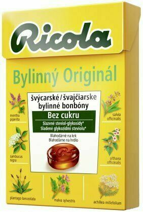 Ricola Originální bylinná směs bez cukru 40g porovnat ceny