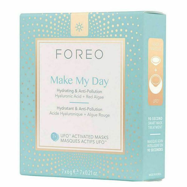 Foreo Make My Day UFO/UFO mini hydratační maska zabraňující znečištění pleti 7x6g porovnat ceny
