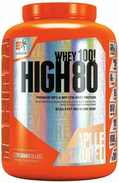 Extrifit High Whey 80 2,27kg jablečný štrůdl porovnat ceny