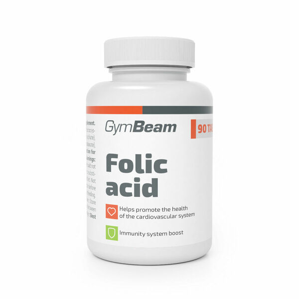 GymBeam Folic acid 90 tablet porovnat ceny