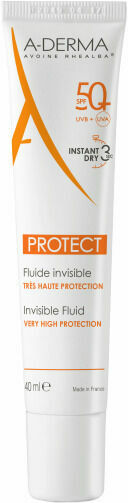 A-Derma Protect Transparetní fluid SPF50+ 40ml porovnat ceny