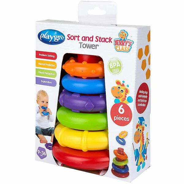 PLAYGRO Plastové navlékací kroužky porovnat ceny