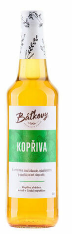 Báťkovy sirupy Kopřivový sirup 500ml porovnat ceny