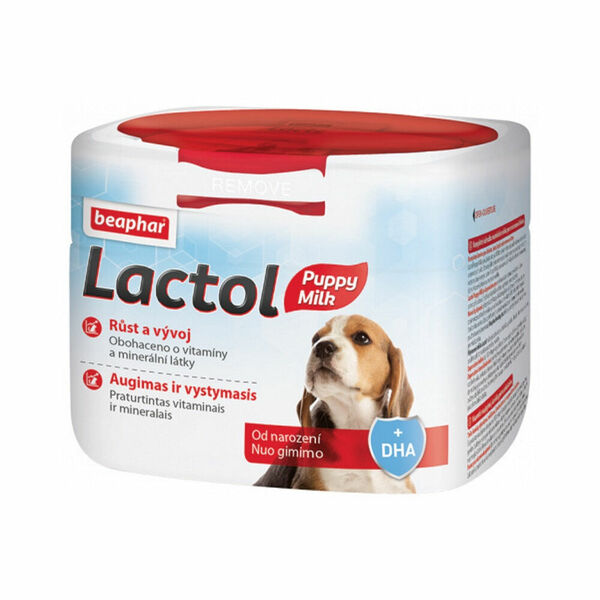 BEAPHAR Lactol Puppy sušené mléko pro štěňata 500 g porovnat ceny