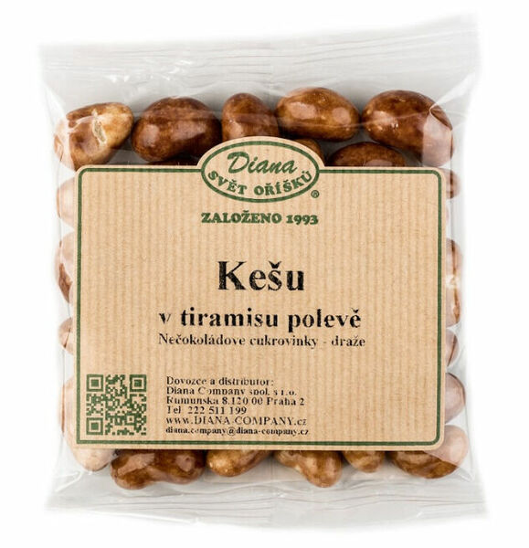 Diana Company Kešu v tiramisu polevě 100g porovnat ceny