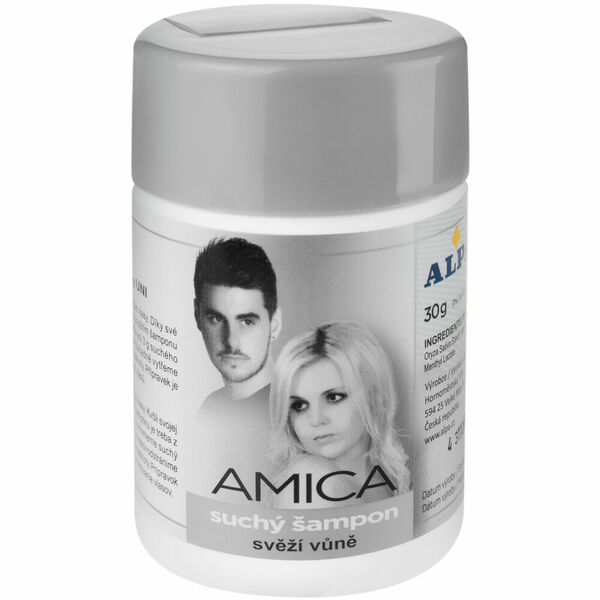 Alpa Amica Svěží vůně suchý šampon na vlasy 30g porovnat ceny