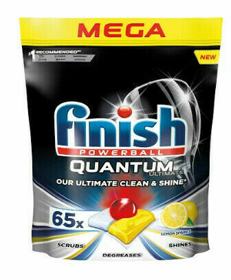 Finish Quantum Ultimate Lemon Sparkle - kapsle do myčky nádobí 65ks porovnat ceny