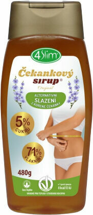 4slim Čekankový sirup Originál 480g porovnat ceny