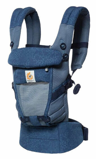 Ergobaby nosítko ADAPT COOL AIR MESH - Blue Blooms porovnat ceny