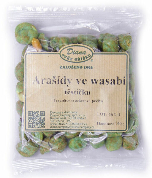 Diana Company Arašídy ve wasabi těstíčku 500g porovnat ceny