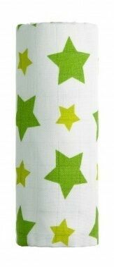T-tomi  BIO Bambusová osuška, green stars / zelené hvězdičky porovnat ceny