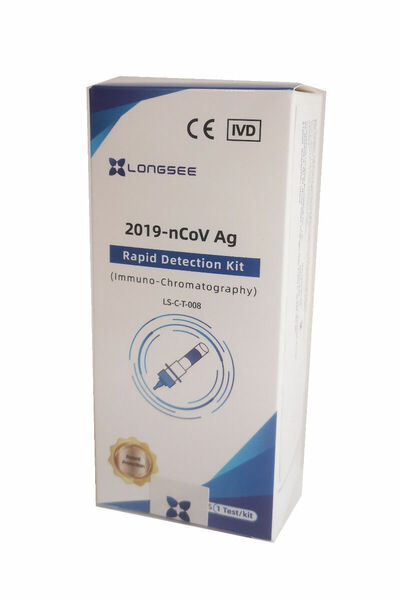 LONGSEE Covid-19 test ze slin 1 ks porovnat ceny