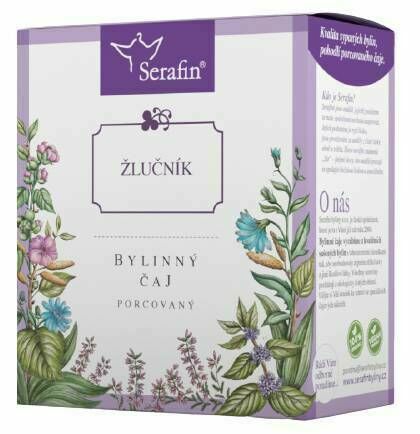 Serafin Bylinný čaj porcovaný Žlučník 15 sáčků porovnat ceny