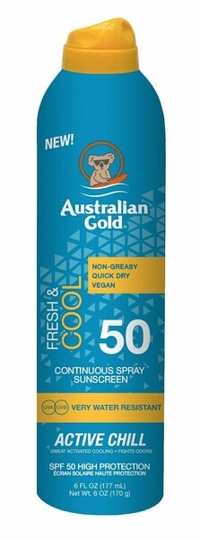 Australian Gold SPF 50 Continuous Spray Fresh & Cool 177ml porovnat ceny