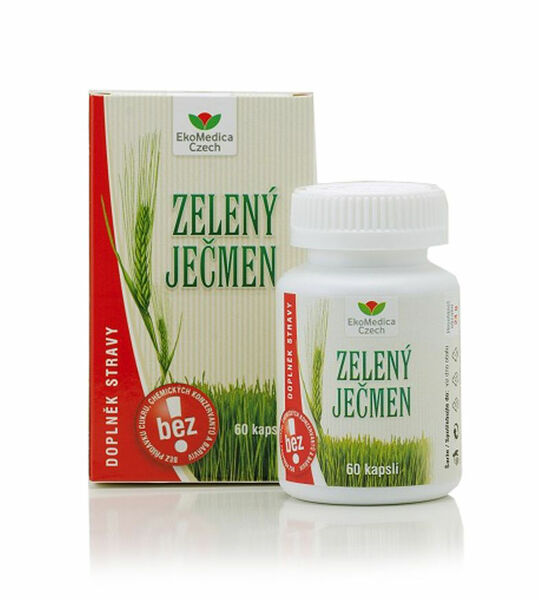 Ekomedica Zelený ječmen 60 kapslí porovnat ceny