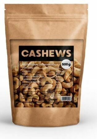 GymBeam Ořechy kešu unsalted 500g porovnat ceny
