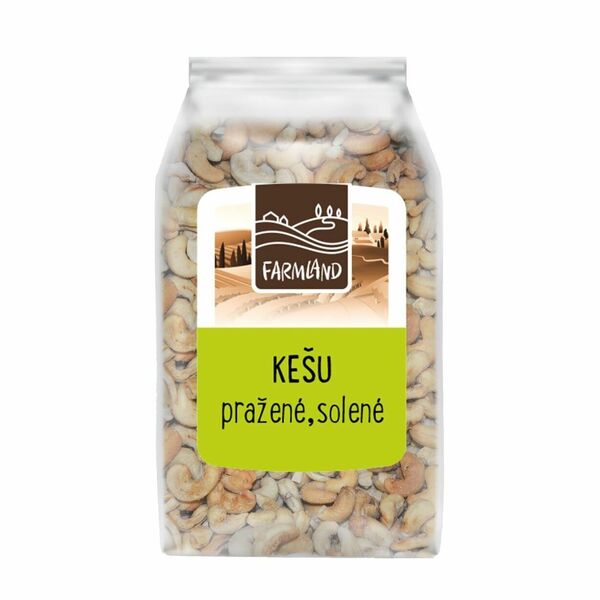 Farmland Kešu pražené solené 200g porovnat ceny