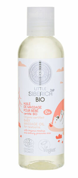 Natura Siberica  Little siberica, Organický certifikovaný dětský masážní olej pro novorozence, 200ml porovnat ceny