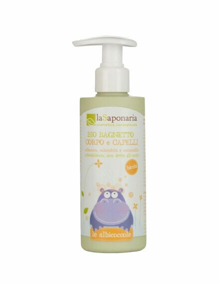 laSaponaria Jemný tělový a vlasový mycí gel pro děti BIO 200ml porovnat ceny