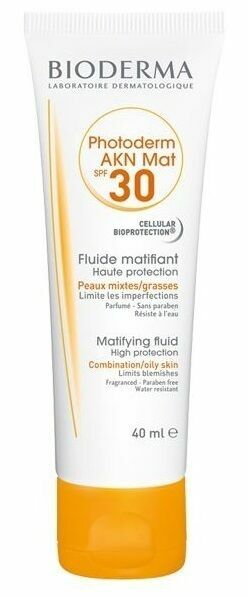 BIODERMA Photoderm AKN Mat Fluid SPF30 40ml porovnat ceny