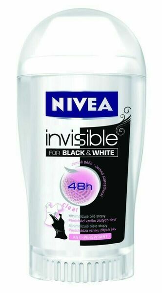 NIVEA Deo Tuhý AP B&W Clear 40ml porovnat ceny