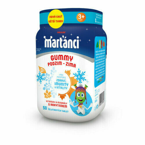 Walmark Marťánci Gummy PODZIM-ZIMA tbl.50 porovnat ceny