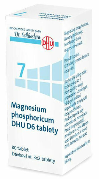 Dr.Schüssler  No.7 Magnesium phosphoricum DHU 80 tablet porovnat ceny