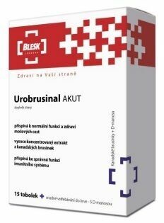 BLESK Urobrusinal AKUT 15 tobolek porovnat ceny