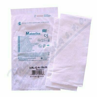 Matovlies 10x20cm á 2ks kompresy net.text.30g 4V porovnat ceny