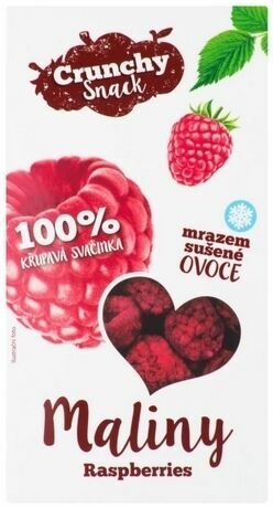 Crunchy snack  ROYAL PHARMA® Maliny sušené mrazem 20g porovnat ceny
