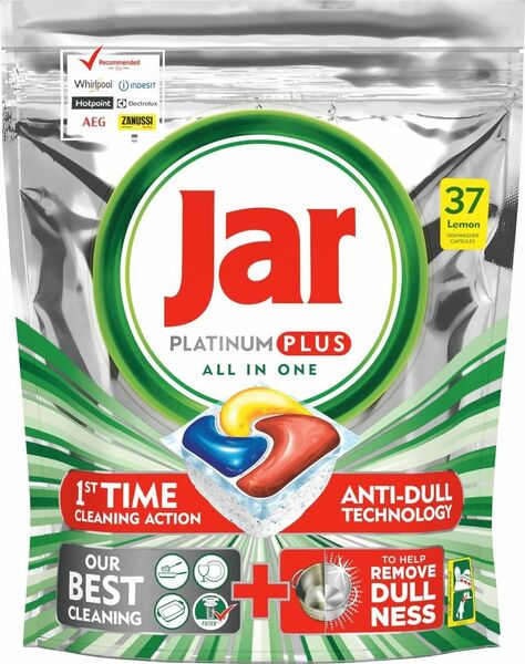 Jar kapsle na nádobí Platinum Plus Yellow 37ks porovnat ceny