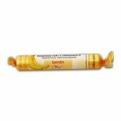 Intact rolička hroznový cukr s vitamín C - banán 40g porovnat ceny