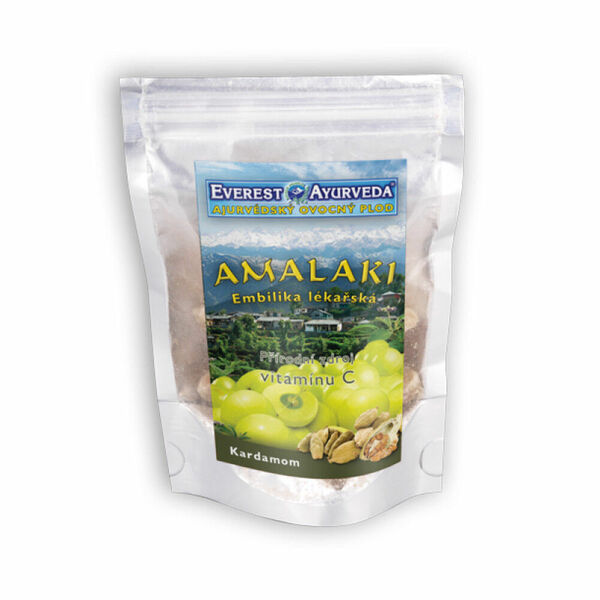 EVEREST AYURVEDA Amalaki sušené ovoce s kardamonem 100 g porovnat ceny