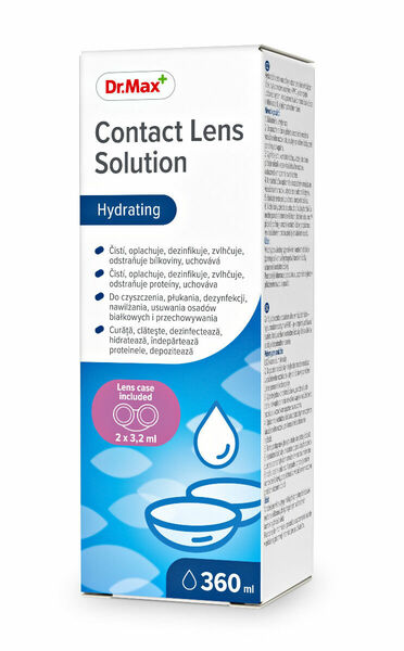 Dr.Max Contact Lens Solution roztok na kontaktní čočky 360 ml porovnat ceny