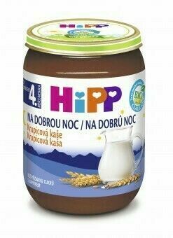 HiPP NA DOBROU NOC BIO Krupicová kaše 190g porovnat ceny