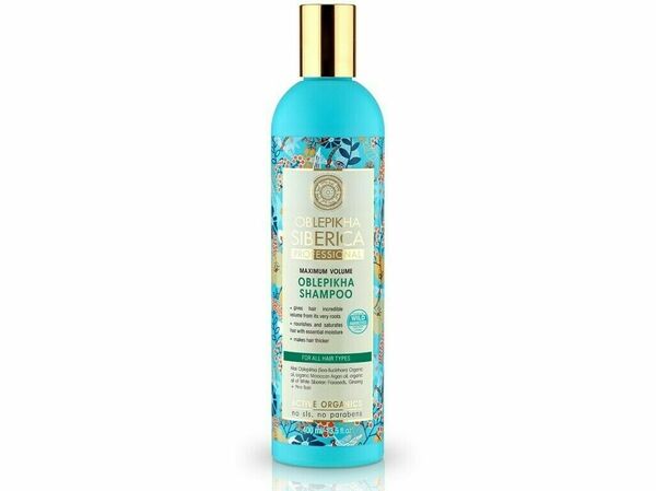 Natura Siberica  Siberica Rakytníkový šampon pro všechny typy vlasů maximální objem 400ml porovnat ceny