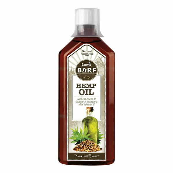 CANVIT BARF Konopný olej pro psy 500 ml porovnat ceny