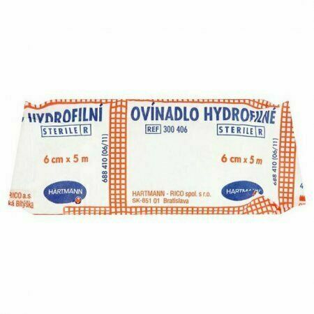 Hartmann  Obinadlo hydrofilní pletené sterilní 6cmx5m 3004060 porovnat ceny