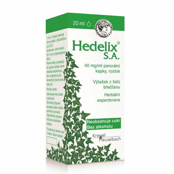 HEDELIX S.A. kapky, roztok 20 ml porovnat ceny