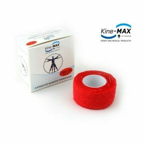 KineMAX Cohesive elast.samofix. 2.5cmx4.5m červené porovnat ceny