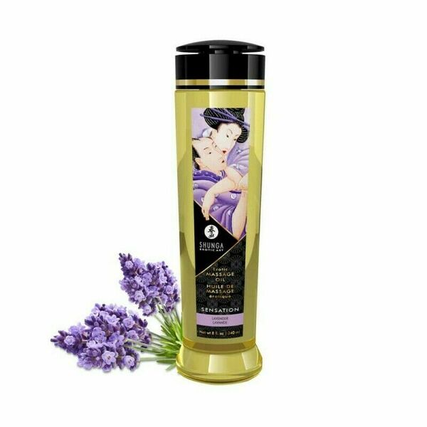 Shunga Masážní olej Sensation Lavender 240ml porovnat ceny