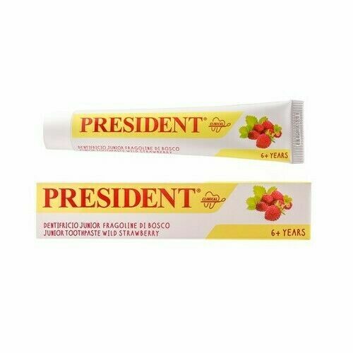 PresiDENT Zubní pasta gel děti 6+ let Jahoda 50ml porovnat ceny