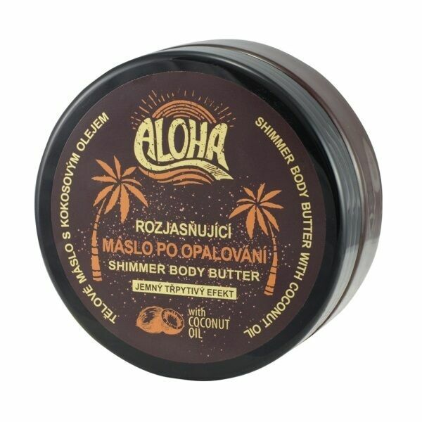 Vivaco Aloha  ALOHA Rozjasňující máslo po opalování shimmer body butter 200ml porovnat ceny